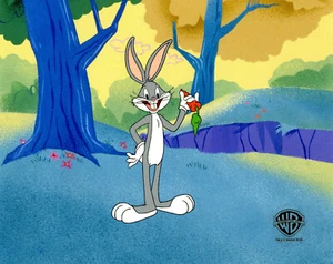 Bugs Bunny-Original Production Cel-Warner Cinemas Policy Trailer - Picture 1 of 1
