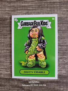 2024 Topps GPK Garbage Pail Kids: Media Menace 5a Snotty Charli - Picture 1 of 2
