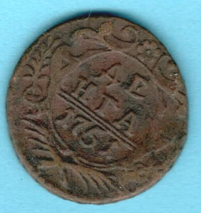 Russia Russland Elisabeth Petrovna 1741-1762 Denga 1751 VF 3181 - Picture 1 of 2