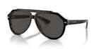 Dolce & Gabbana Dg 4452 Black On Grey Havana/Dark Grey (3403/87) Sunglasses