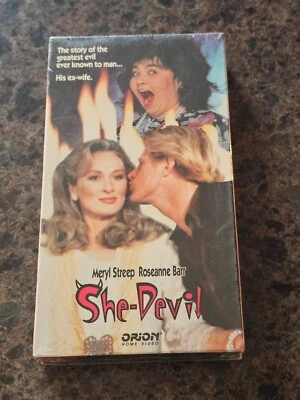 BRAND NEW She-Devil (VHS; 1990) Meryl Streep RARE Sealed OOP Watermarks - Image 1 of 4
