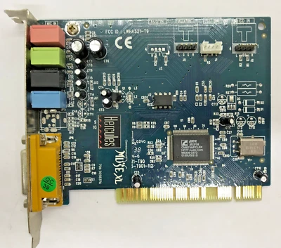 HERCULES MUSE XL LWHA521-T9 GAMESURROUND SOUNDKARTE PCI # GK11353 - Bild 1 von 3