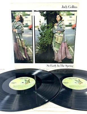 Judy Collins - So Early In The Spring The First 15 Years 2 LP Vinyl Record 1977 - Image 1 of 4