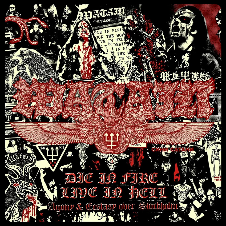 WATAIN - Die In Fire - Live In Hell [DIGIPAK CD] - Bild 1 von 1