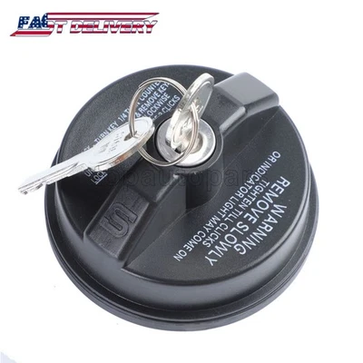 Tapa de gasolina con bloqueo tanque de combustible con llaves 10504 para Chevrolet Silverado Express Tahoe Foto 1 de 4
