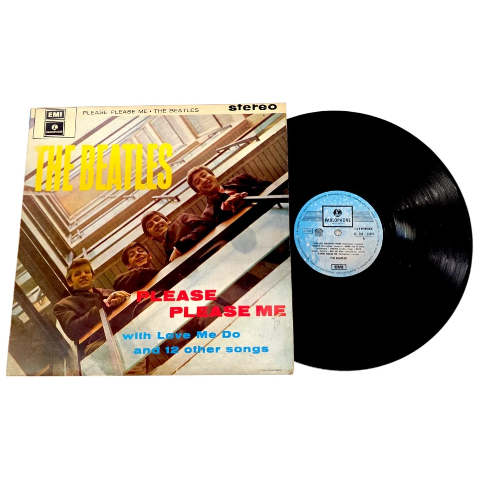 The Beatles Please Please Me LP ITALY 1976 - Imagen 1 de 1