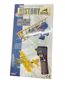 Banda Goma Powered History Airplane P-6E History Plane en 1932 - Imagen 1 de 4
