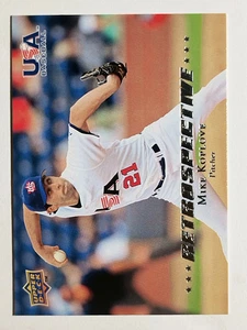 2008-09 USA Baseball National Team Retrospective #USA8 Mike Koplove - Picture 1 of 2