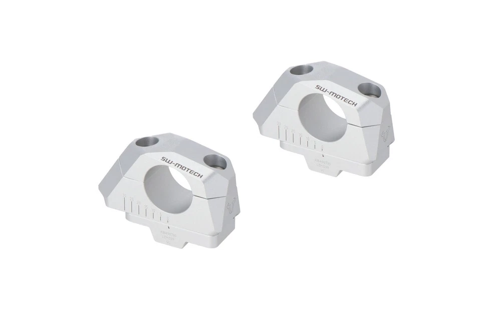 Lenkerverlegung variabel für Ø32 Lenker H=30 mm. Verlegung 5/10/15/20/25/30 mm. - Bild 1 von 1