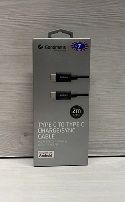 USB Type C To Type C | 2 Meter Charge Sync Cable - Image 1 of 4