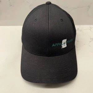 Cappello camionista Appalachiano nero berretto a rete snapback regolabile cappello escursionismo esterno - Foto 1 di 5