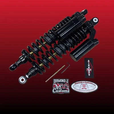 Amortiguadores ajustables DIAMOND DELANTEROS Y TRASEROS 400mm - Yamaha Raptor 700 700R, 660 660R Foto 1 de 4