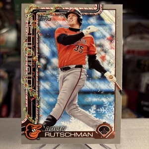 Adley Rutschman 2025 Topps Holiday Silver Glitter SP ⭐️ MINT GEM? - Picture 1 of 3