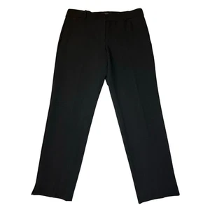 Talbots Women’s Hampshire Ankle Pants Black Size 14 Straight Leg High Rise - Picture 1 of 8