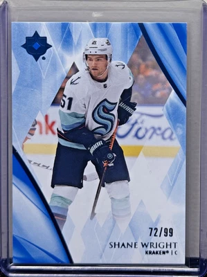 2023-24 Upper Deck Ultimate Shane Wright Blue #/99 - Image 1 of 2