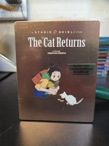 SEALED The Cat Returns Limited Edition Steelbook Blu-Ray/DVD Studio Ghibli OOP - Picture 1 of 9