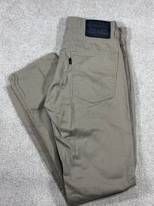 Levi's 511 Jeans Men's Size 30x32 Beige Slim Straight Leg Tan Skater Workwear - Picture 1 of 9