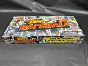 2023 Topps Heritage MLB Baseball Factory Sealed Hobby Box 1 Mem Or Auto Per Box - Bild 1 von 9