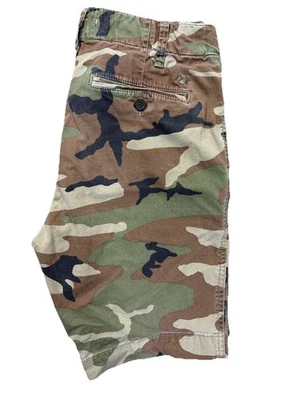 Lucky Brand Camo Cargo Shorts Men's Size 29 Stretch 9” Inseam - Image 1 of 4