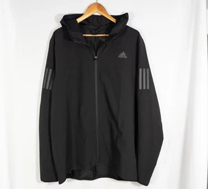 Adidas Response Windjacke Herren L schwarz Running Activewear Full Zip - Bild 1 von 8