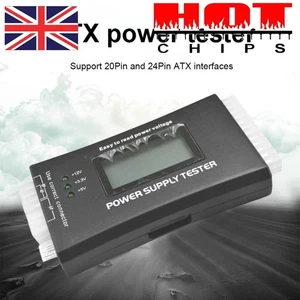 20/24 Pin PC Power Measuring Diagnostic Tools Multifunction for ATX BTX ITX TFX - Afbeelding 1 van 12