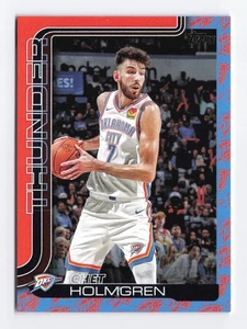 2025 Topps Basketball Team OKC Color Border Variation CHET HOLMGREN #118 SSP - Picture 1 of 3
