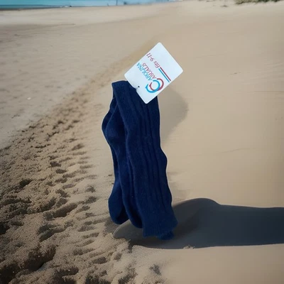 "Calcetines altos hasta la rodilla vintage Carolina Casuals 20""" Foto 1 de 3