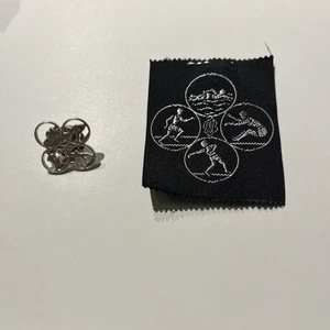 Kinder-Jugend Sportabzeichen Silber mit Stoffabzeichen - Bild 1 von 3