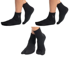 3 Paar V-Zehen Wolle/Acryl Mischung Chaco Flip-Flop Socken *** Brandneu Fabrik 2nds - Bild 1 von 6