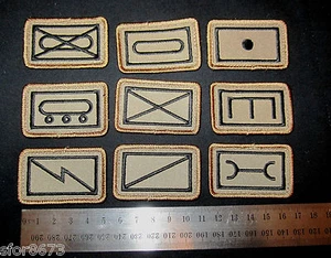 PARCHE VELCRO® SÍMBOLOS TAC NATO PARA PLATAFORMAS DE PECHO MOLLE PANEL DE ADMINISTRACIÓN MORAL FRANCOTIRADOR - Imagen 1 de 31