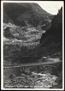 Postkarte CASPOGGIO von der Brücke über den Maggero aus gesehen - Bild 1 von 1