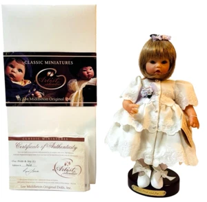 Eine Original Lee Middleton Puppe 9 Zoll klassische Miniaturen Our Pride & Joy #262 mit Echtheitszertifikat - Bild 1 von 12