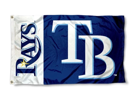 Tampa Bay Rays 3x5ft Banner Polyester Baseball WorldSeries TBR002 Cover