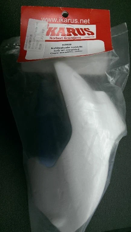 Styro-Kabinenhaube, verklebt  (69010) - Bild 1 von 1