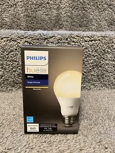 Single LED Smart Bulb Philips Hue White A19