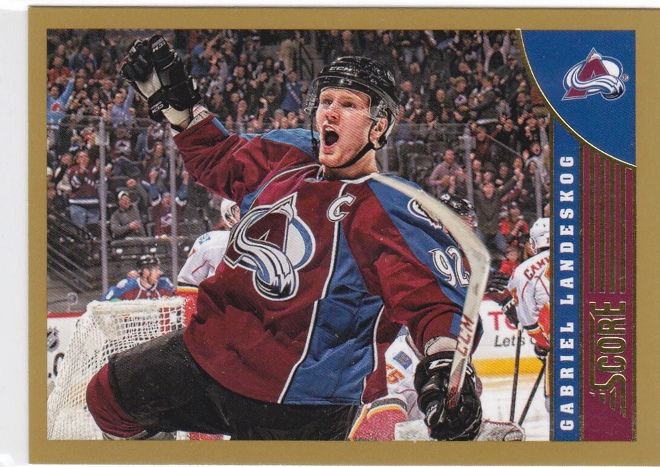 13/14 SCORE...GABRIEL LANDESKOG...GOLD...# 109...AVALANCHE...FREE COMBINED SHIP - Image 1 of 1