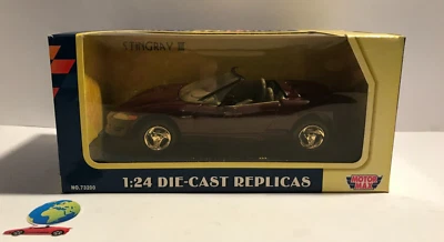Motor Max Corvette Stingray III 1992, automodello scala 1:24, vintage (1326) - Immagine 1 di 4