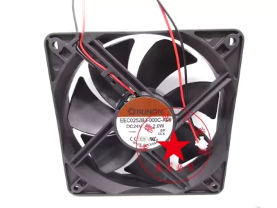 1PC SUNON 120 * 120 * 25mm EEC0252B3-000C-A99 DC24V 2.0W cooling fan - Image 1 of 4