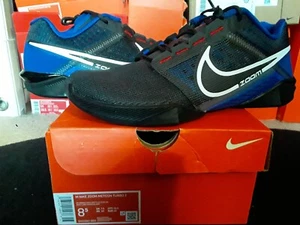 Nike Air Zoom Metcon Turbo 2 Dark Smoke Grey White Old Royal Trainers DH3392 002 - Picture 1 of 1