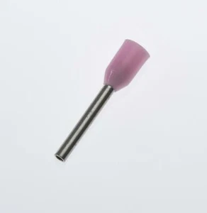 500 PACK Pink 0.34mm² Bootlace Ferrules Cord End Terminals L:8mm Cable Crimps - Picture 1 of 1