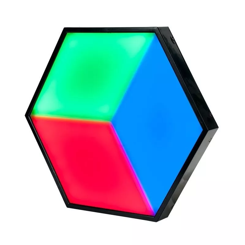 ADJ 3D Vision Plus Hexagonal Shaped LED Lighting Panel NLFX Professional - Image 1 of 4