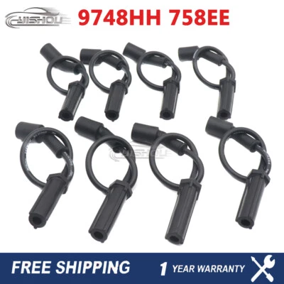 Juego de 8 cables de bujía para Chevrolet Silverado 1500 2014-21 GMC Sierra Cadillac Foto 1 de 4