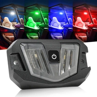 For 2017-2024 Can-am Maverick X3 MAX Interior Roll Bar Mount LED Dome Light RGBW - Image 1 of 4