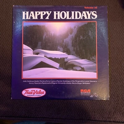 Happy Holidays 16-1981 vinyl LP-  Perry Como - Lorne Greene BONANZA - CHRISTMAS  - Image 1 of 4
