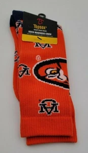 Auburn Tigers Topsox Crewsocks men's large 10-13 NCAA Officially Licensed NWT - Picture 1 of 2