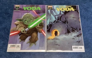 STAR WARS YODA #1 A B variante set MARVEL 2022 ORIGEN 1ª app Bree Menaren ++ - Imagen 1 de 1