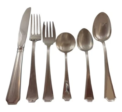 Fairfax by Gorham Sterling Silver Flatware Set 8 Service 63 Pieces Place Size - Image 1 of 4