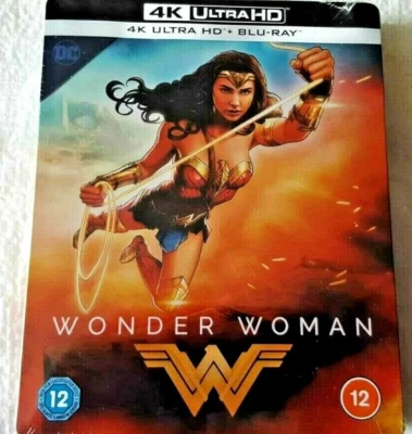 Wonder Woman - UK Exclusive 4K Ultra HD Steelbook (Includes 2D Blu-ray) - Image 1 of 4