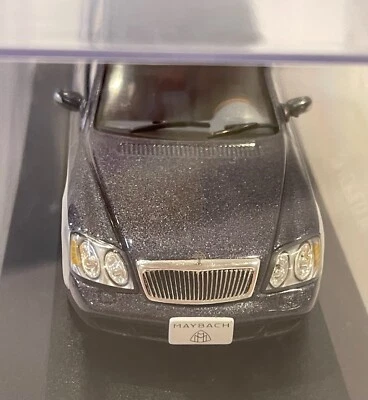 MERCEDES BENZ LIMOUSINE MAYBACH 62 1/43 GREY METAL SILVER 2009 1:43- - Image 1 of 4