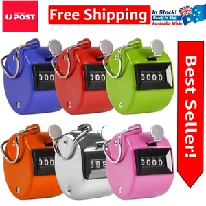 Versatile Colorful Palm Clicker Counters - Perfect for Lap Tracking & Coaching - Picture 1 of 11